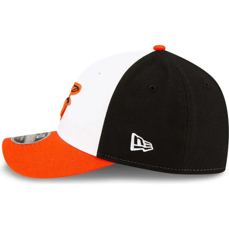 new-era-curved-brim-9forty-m-crown-player-replica-baltimore-orioles-mlb-orange-and-black-snapback-cap