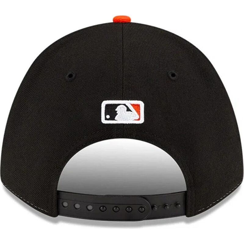 new-era-curved-brim-9forty-m-crown-player-replica-baltimore-orioles-mlb-orange-and-black-snapback-cap