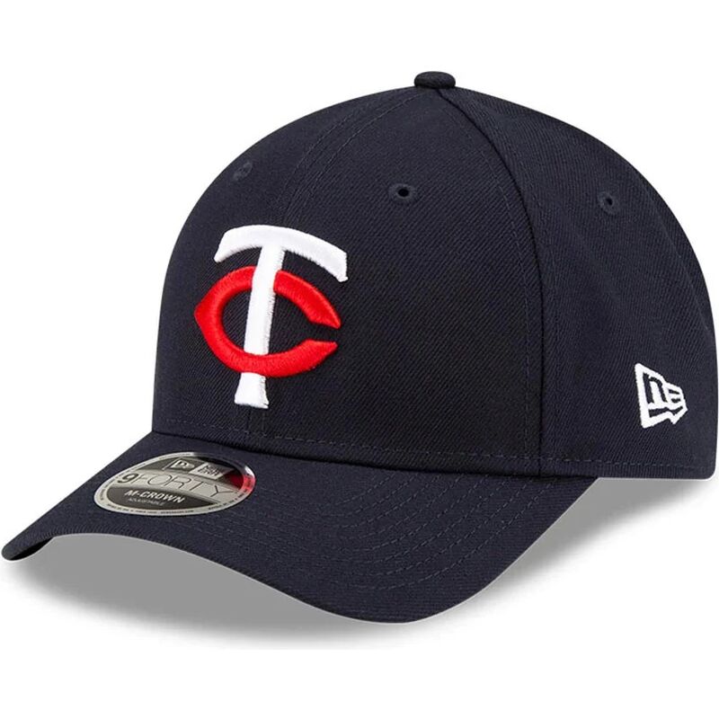 new-era-curved-brim-9forty-m-crown-player-replica-minnesota-twins-mlb-navy-blue-snapback-cap