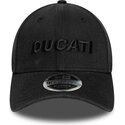 new-era-curved-brim-black-logo-9forty-m-crown-wordmark-ducati-motor-motogp-black-snapback-cap