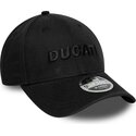 new-era-curved-brim-black-logo-9forty-m-crown-wordmark-ducati-motor-motogp-black-snapback-cap