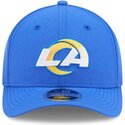 new-era-curved-brim-9forty-m-crown-team-los-angeles-rams-nfl-blue-snapback-cap