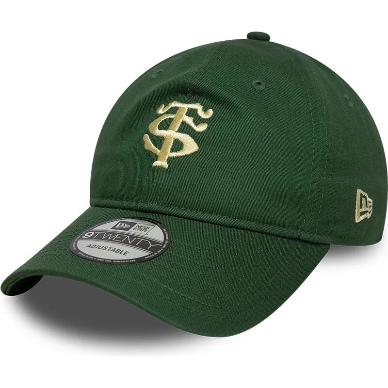new-era-curved-brim-9twenty-seasonal-stade-toulousain-top-14-green-adjustable-cap