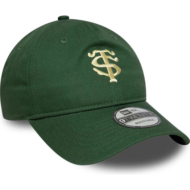 new-era-curved-brim-9twenty-seasonal-stade-toulousain-top-14-green-adjustable-cap
