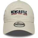 new-era-curved-brim-9twenty-wordmark-howay-the-lads-newcastle-united-football-club-premier-league-beige-adjustable-cap