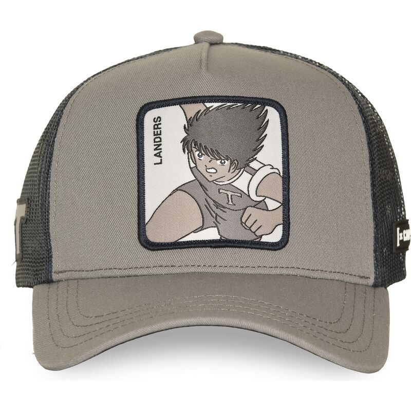 capslab-kojiro-hyuga-oet2-lan-captain-tsubasa-grey-and-blue-trucker-hat