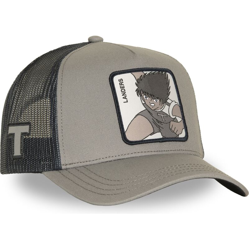 capslab-kojiro-hyuga-oet2-lan-captain-tsubasa-grey-and-blue-trucker-hat