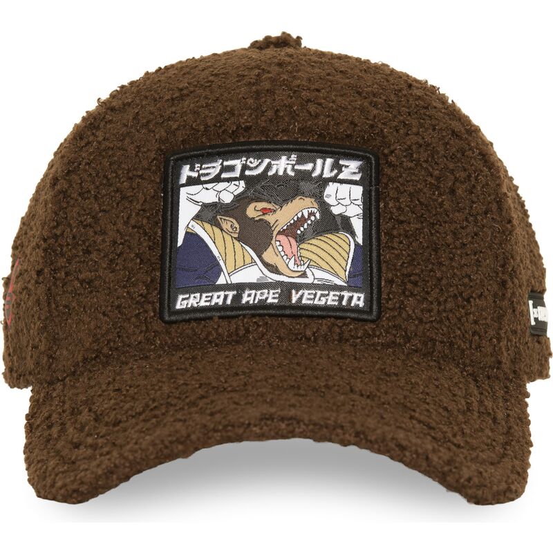 capslab-great-ape-vegeta-dbz12-she-dragon-ball-brown-trucker-hat