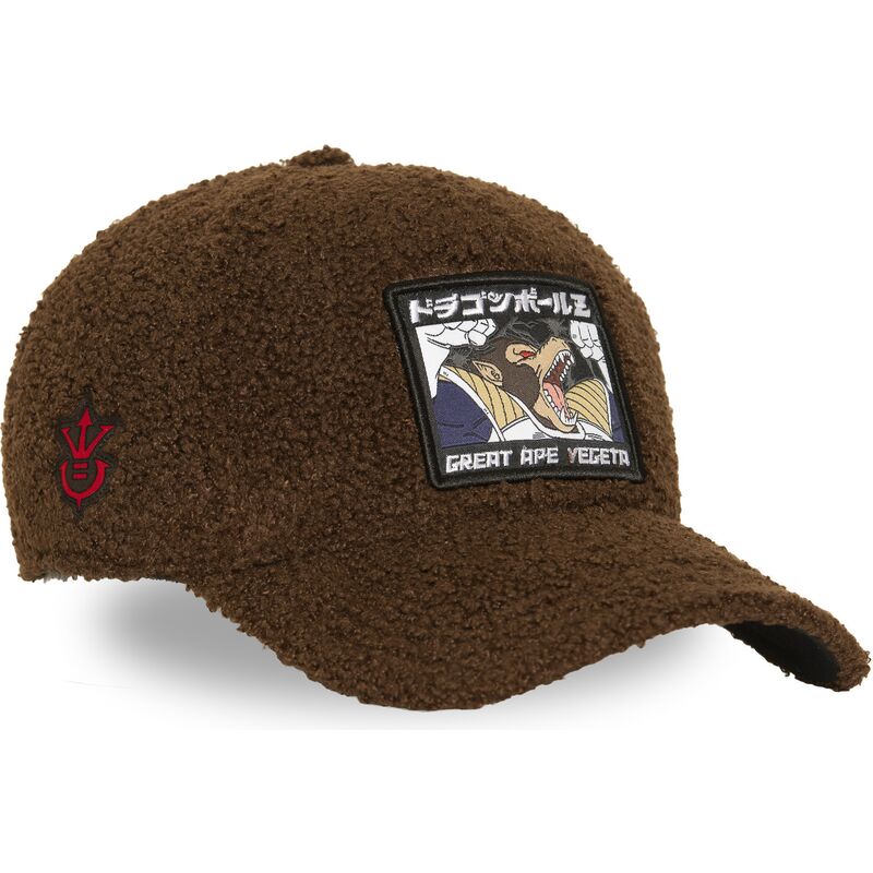 capslab-great-ape-vegeta-dbz12-she-dragon-ball-brown-trucker-hat
