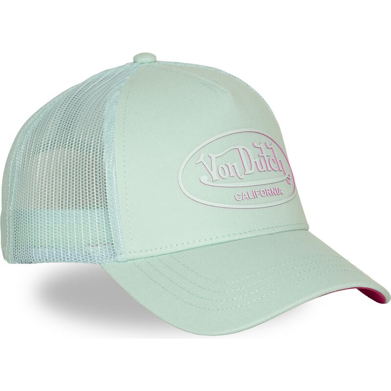 von-dutch-log21-green-and-pink-trucker-hat von-dutch-log21-green-and-pink-trucker-hat