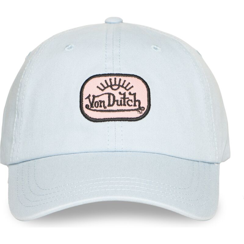 von-dutch-curved-brim-log11-light-blue-adjustable-cap