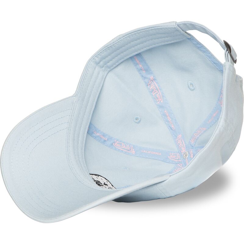 von-dutch-curved-brim-log11-light-blue-adjustable-cap