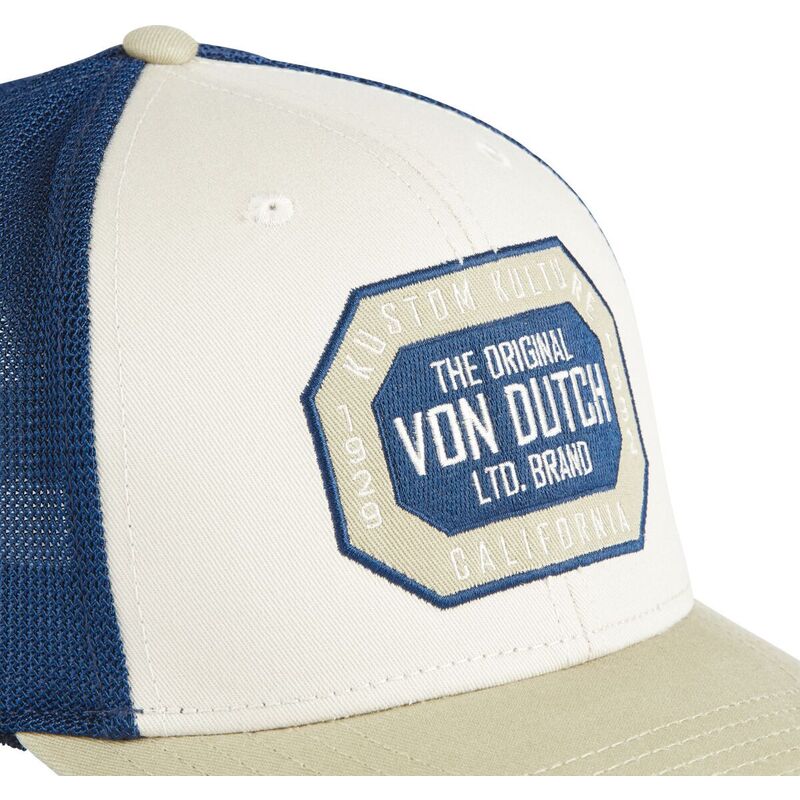 von-dutch-sem10-beige-and-blue-trucker-hat