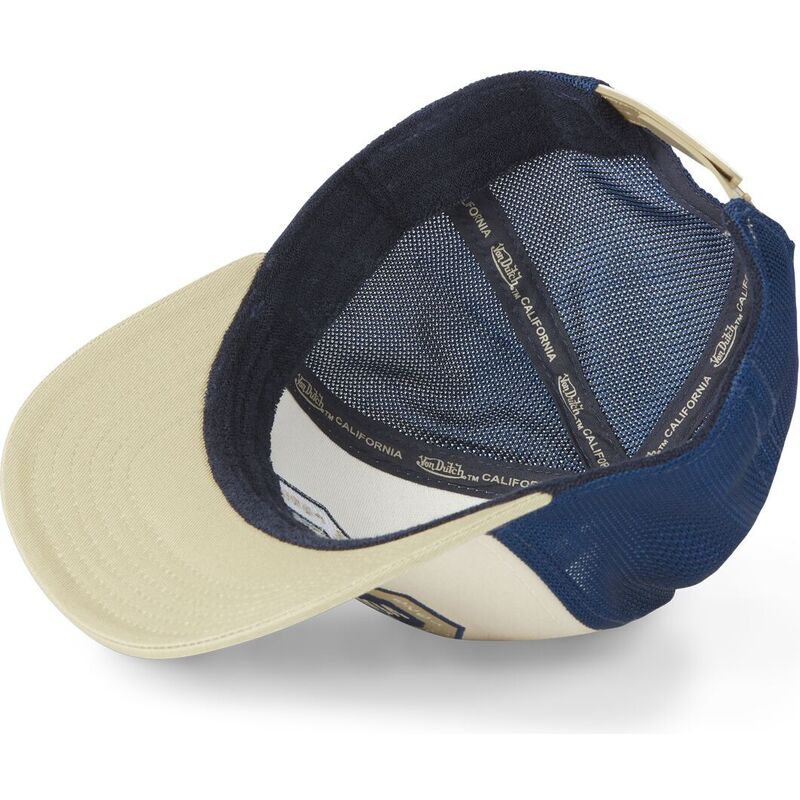 von-dutch-sem10-beige-and-blue-trucker-hat