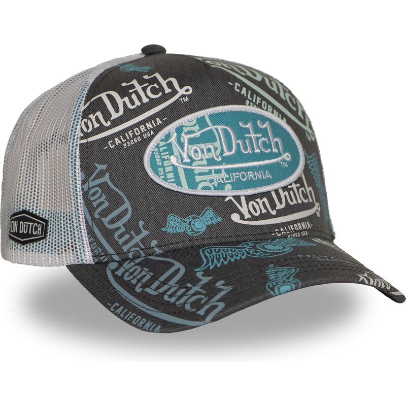 von-dutch-cafe10-black-and-white-trucker-hat