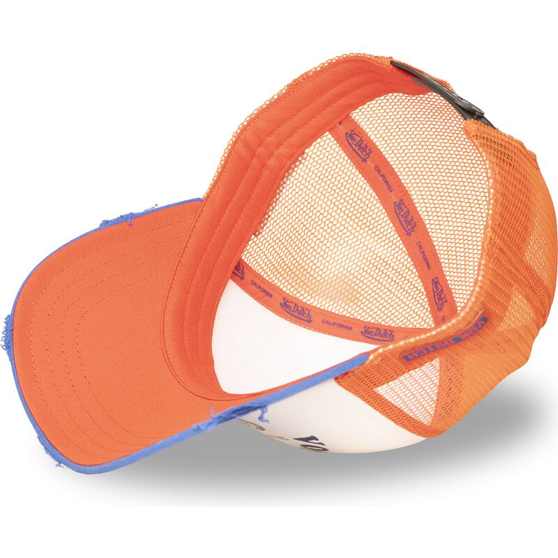 von-dutch-crew34-orange-and-blue-trucker-hat