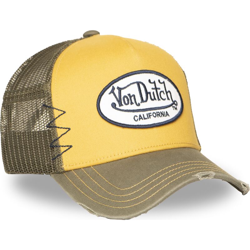 von-dutch-used-12-yellow-and-green-trucker-hat