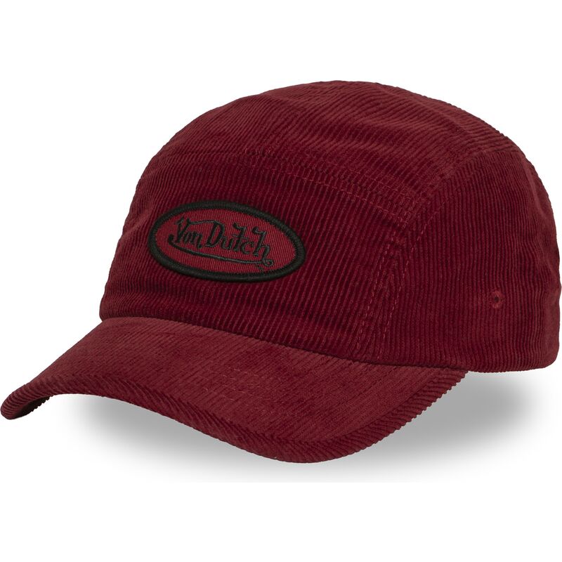 von-dutch-5-panel-c5p-vel04-red-adjustable-cap