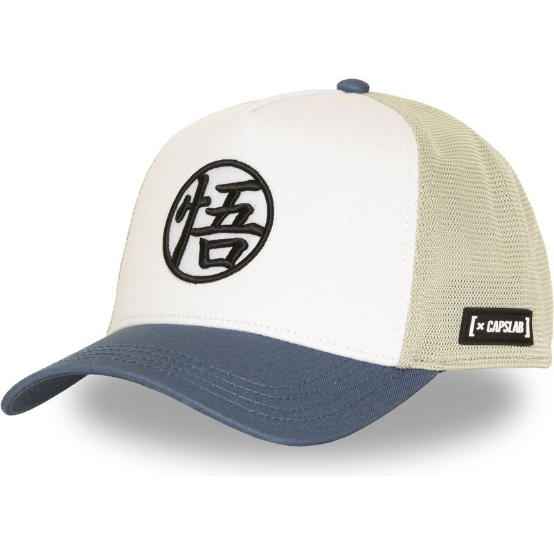 capslab-son-goku-dbs9-bico-dragon-ball-beige-and-navy-blue-trucker-hat capslab-son-goku-dbs9-bico-dragon-ball-beige-and-navy-blue-trucker-hat