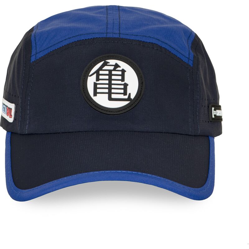 capslab-curved-brim-kame-db-gokb-dragon-ball-blue-snapback-cap