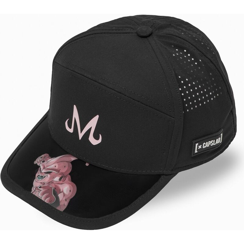 capslab-curved-brim-kid-buu-dbz10-bu2-dragon-ball-black-adjustable-cap