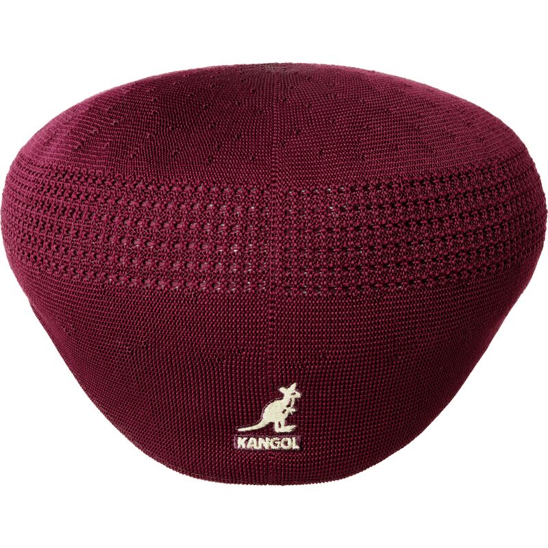 kangol-tropic-504-ventair-burgundy-maroon-flat-cap