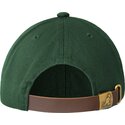 kangol-curved-brim-red-logo-washed-baseball-algae-green-adjustable-cap