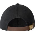 kangol-curved-brim-washed-baseball-black-adjustable-cap