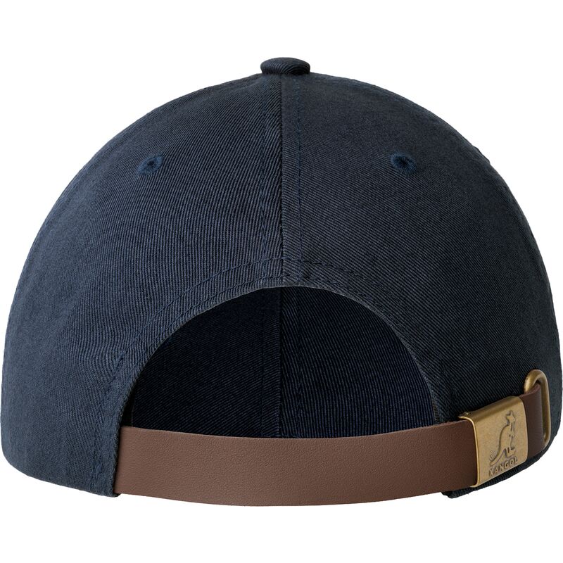 kangol-curved-brim-washed-baseball-navy-blue-adjustable-cap kangol-curved-brim-washed-baseball-navy-blue-adjustable-cap