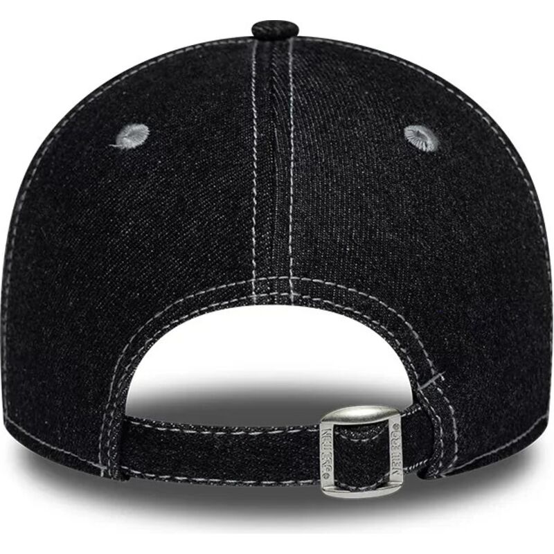 new-era-curved-brim-women-9twenty-a-frame-distress-black-adjustable-cap new-era-curved-brim-women-9twenty-a-frame-distress-black-adjustable-cap
