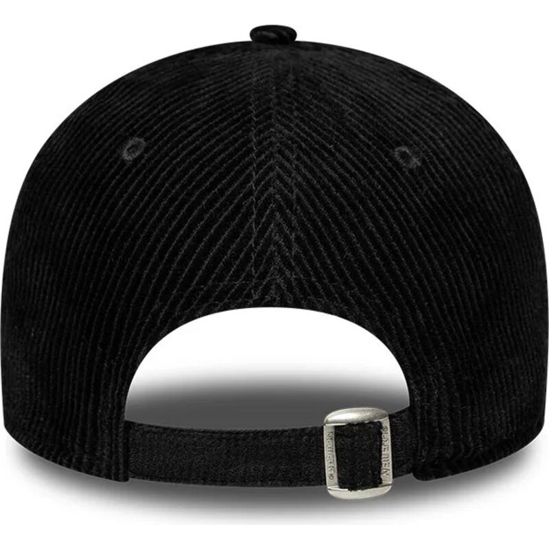 new-era-curved-brim-women-black-logo-9forty-cord-new-york-yankees-mlb-black-adjustable-cap