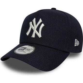 New Era Curved Brim E Frame Mythical Icon New York Yankees MLB Navy Blue Snapback Cap