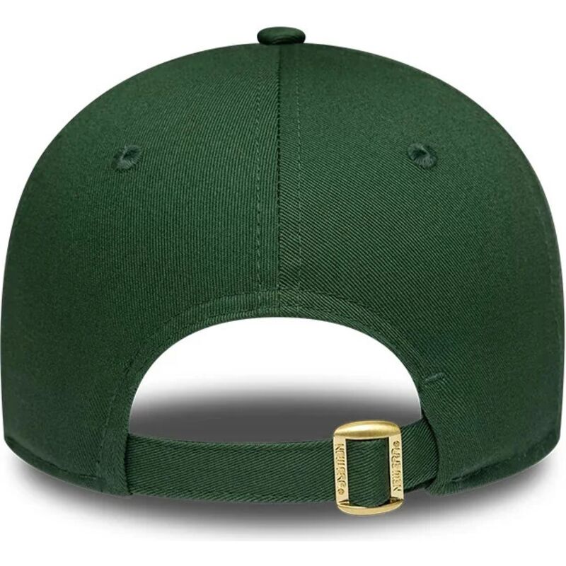 new-era-curved-brim-women-9forty-metallic-new-york-yankees-mlb-green-adjustable-cap new-era-curved-brim-women-9forty-metallic-new-york-yankees-mlb-green-adjustable-cap