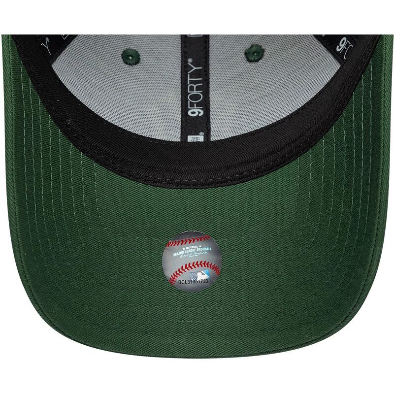 new-era-curved-brim-women-9forty-metallic-new-york-yankees-mlb-green-adjustable-cap new-era-curved-brim-women-9forty-metallic-new-york-yankees-mlb-green-adjustable-cap