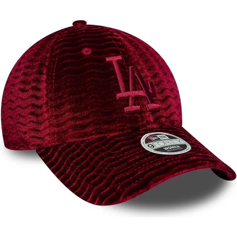 new-era-curved-brim-women-red-logo-9forty-velour-los-angeles-dodgers-mlb-red-adjustable-cap new-era-curved-brim-women-red-logo-9forty-velour-los-angeles-dodgers-mlb-red-adjustable-cap