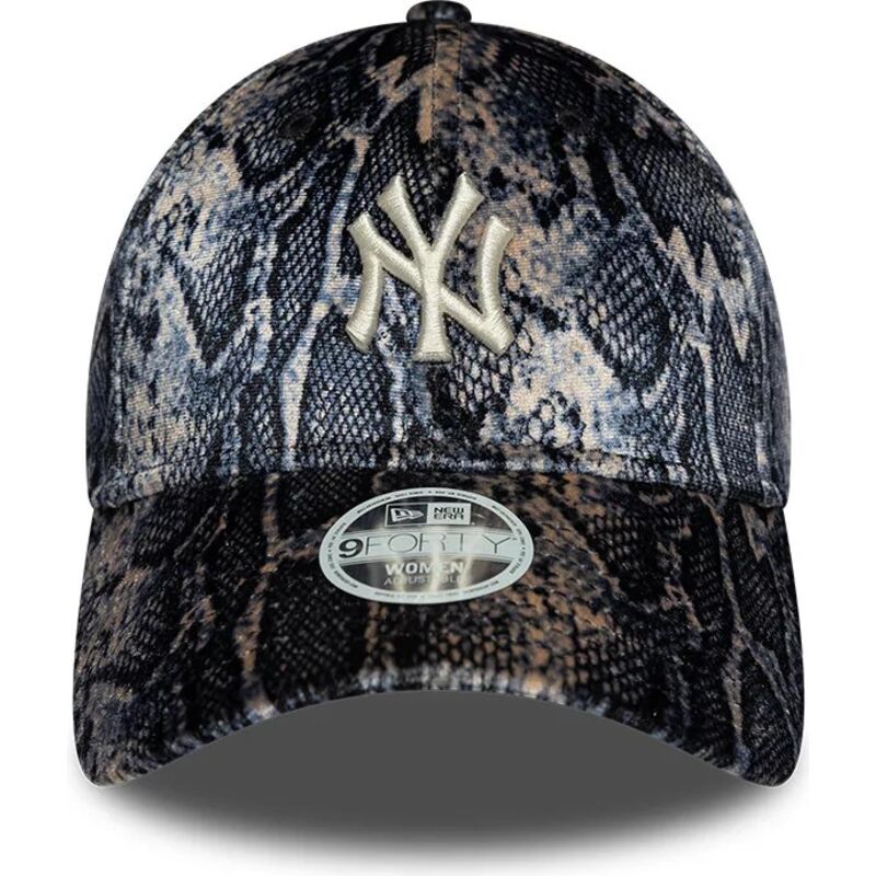 new-era-curved-brim-women-9forty-snake-print-new-york-yankees-mlb-multicolor-adjustable-cap new-era-curved-brim-women-9forty-snake-print-new-york-yankees-mlb-multicolor-adjustable-cap