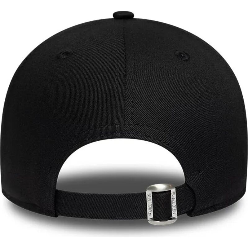 new-era-curved-brim-9forty-gem-patch-distress-alone-black-adjustable-cap