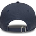 new-era-curved-brim-blue-logo-9twenty-washed-midi-logo-new-york-yankees-mlb-blue-adjustable-cap