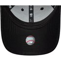 new-era-curved-brim-women-black-logo-9forty-pattern-velour-new-york-yankees-mlb-black-adjustable-cap