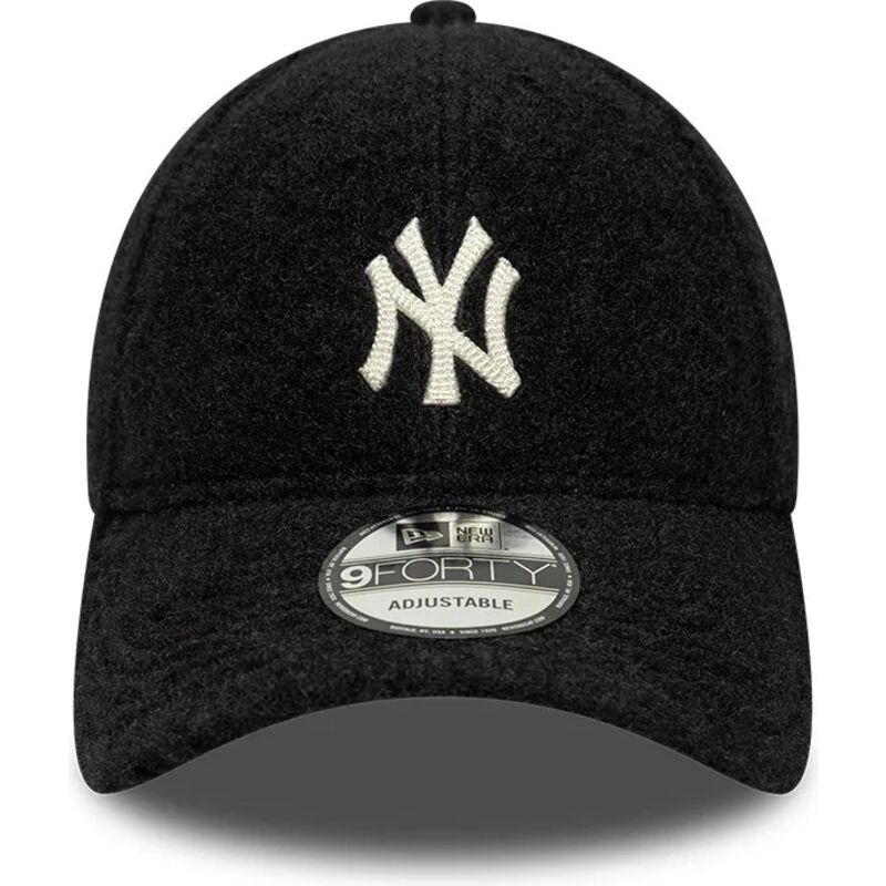 new-era-curved-brim-9forty-winter-borg-new-york-yankees-mlb-black-snapback-cap