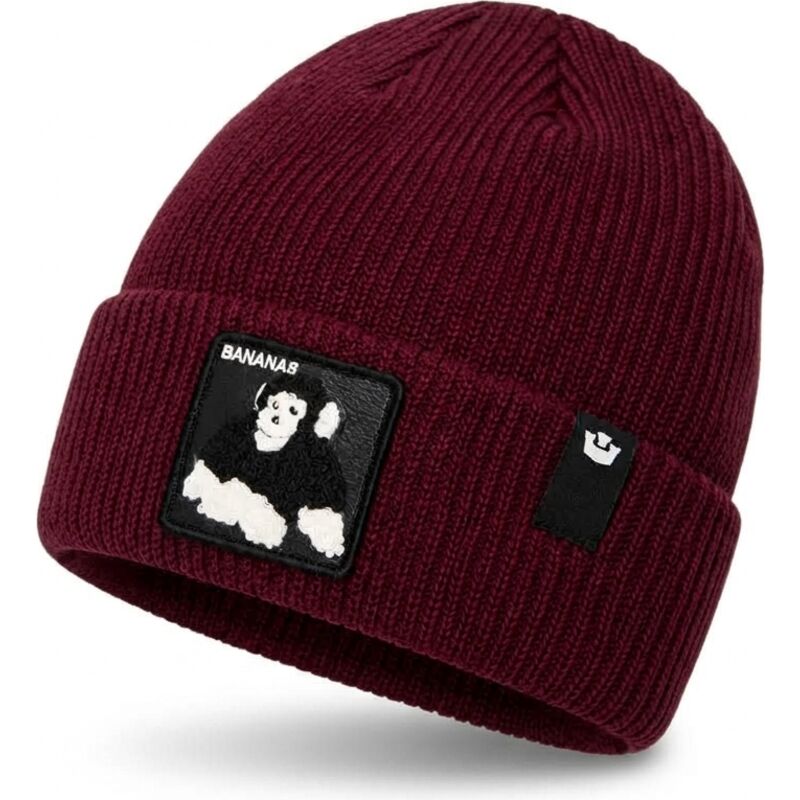 goorin-bros-monkey-bananas-double-stuffed-the-farm-maroon-beanie