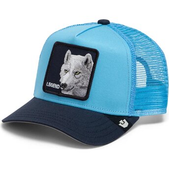 Goorin Bros. Youth Legend Wolf Original Recipe The Farm Blue Trucker Hat