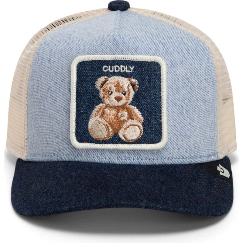 goorin-bros-youth-teddy-bear-denim-cuddly-original-recipe-denim-the-farm-navy-blue-trucker-hat goorin-bros-youth-teddy-bear-denim-cuddly-original-recipe-denim-the-farm-navy-blue-trucker-hat