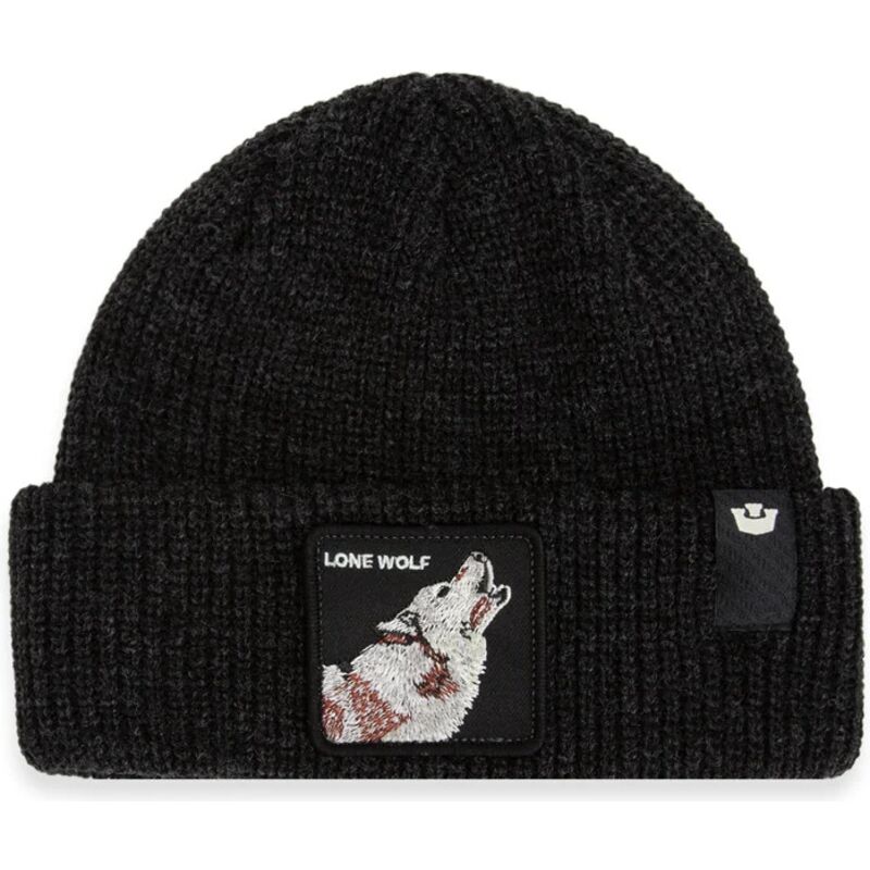 goorin-bros-youth-the-lone-wolf-original-recipe-the-farm-black-beanie goorin-bros-youth-the-lone-wolf-original-recipe-the-farm-black-beanie