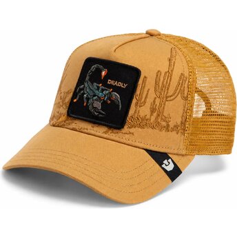 Goorin Bros. Scorpion Scorpion Badlands Deadly The Farm Brown Trucker Hat