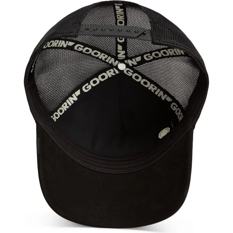goorin-bros-lion-re-leone-rosso-microsuede-king-the-farm-black-and-red-trucker-hat goorin-bros-lion-re-leone-rosso-microsuede-king-the-farm-black-and-red-trucker-hat