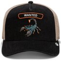 goorin-bros-scorpion-wanted-rocker-denim-after-dark-the-farm-black-and-beige-trucker-hat