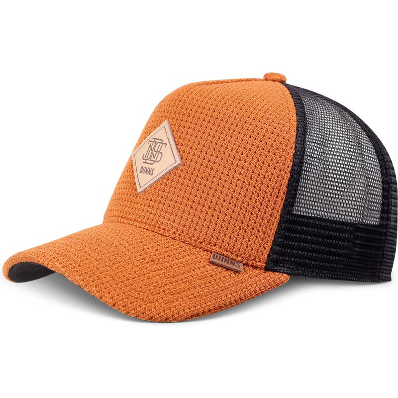 djinns-hft-knitted-fab-orange-and-black-trucker-hat djinns-hft-knitted-fab-orange-and-black-trucker-hat