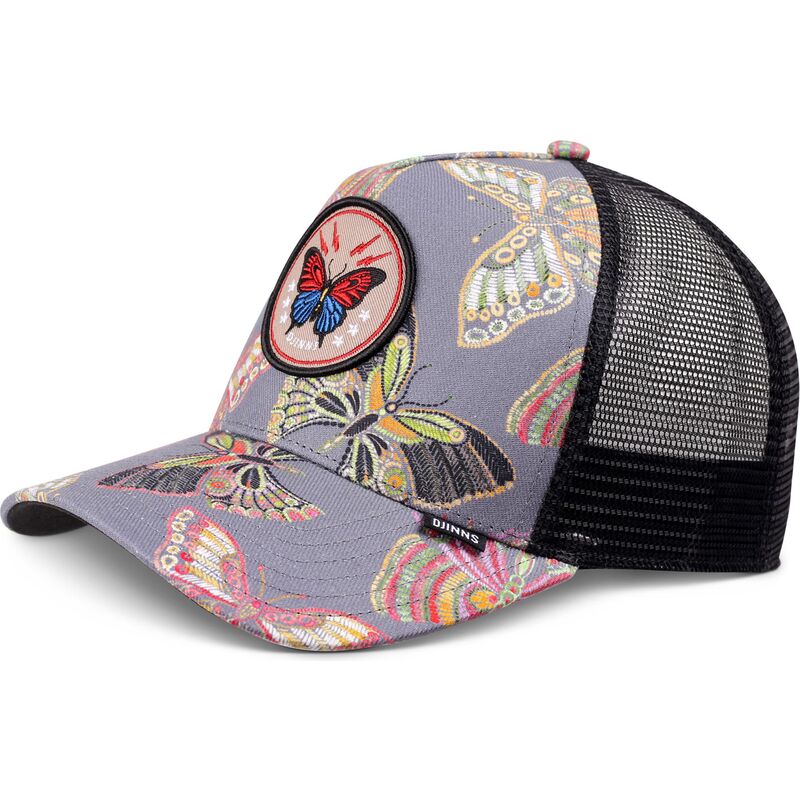 djinns-hft-butterfly-linen-multicolor-and-black-trucker-hat djinns-hft-butterfly-linen-multicolor-and-black-trucker-hat