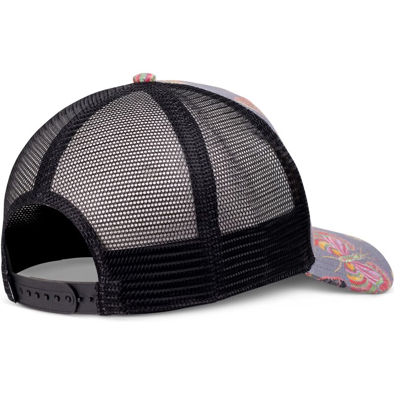djinns-hft-butterfly-linen-multicolor-and-black-trucker-hat djinns-hft-butterfly-linen-multicolor-and-black-trucker-hat